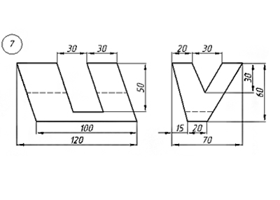 чертеж опоры, опора сталь, вариант 7, опора, чертеж опоры в автокаде, чертеж в автокаде,  инженерная графика